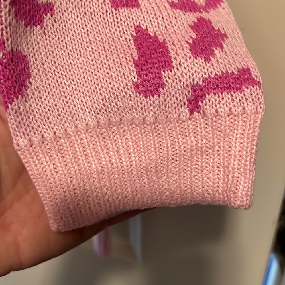 Pink leopard print sweater - Picture 4 of 4